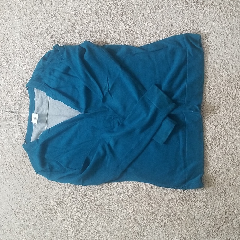 Cabi teal cardigan